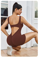 Vente chaude Scrunch Butt Shorts Dos Nu Conception Fitness Respirant Vêtements de Sport Workout Gym Yoga Combinaisons