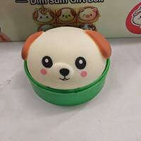 Nouveaux jouets squishy animaux mignons en forme de boulette, jouet anti-stress simulé en forme de boulette vapeur avec cuiseur vapeur