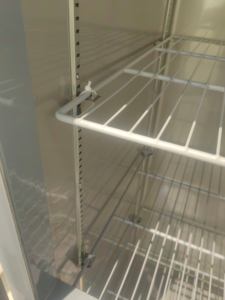 Réfrigérateur commercial vertical à double porte en acier inoxydable, réfrigérateur-congélateur - Product Image 5