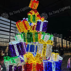 Luz Decorativa 3D para Interiores/Exteriores con Clasificación IP65 a Prueba de Agua, para Festivales Callejeros y Vista Nocturna Urbana - Product Image 5