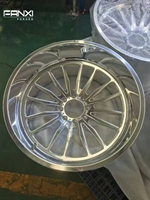 Jantes de camion forgées sur mesure 22x12 24x14 26x12 26x14 26x16 28x16 30x16 Polies 6x5.5 8x170 8x180 avec enjoliveurs flottants