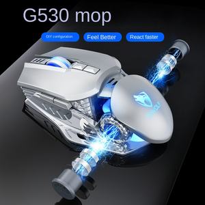 G530 Ergonomische 6400Dpi Gaming Muis Hoge Prestaties Programmering Optische Usb Programmeerbare Backlit Voor Laptop/Pc/Desktop Gamer - Product Image 2