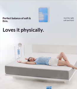 Надувной матрас TPE с 3D-сетчатой структурой, дышащий, эргономичный дизайн, размер Queen, вакуумная компрессия, съемный чехол, сертифицирован Certipur-US - Product Image 5