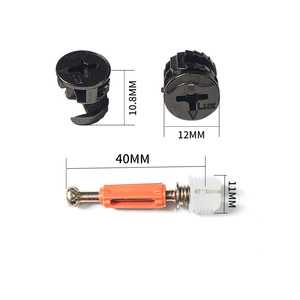 Other Furniture Hardware Furniture Connector Cam <b>Lock</b> Minifix Cam Connecting Fitting Eccentric Cam Fasteners - Product Image 2