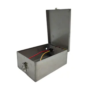 Hot Sale Outlet Battery Enclosure Terminal Telecom Cabinet Case Panel Outdoor Electronic Project Metal Distrbuter Box For Plc