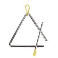 Bestselling 8-inch Orff Metal Percussion Triangle Instrument