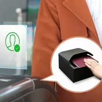 Kiosque de lecteur de passeport USB avec MRZ OCR pour scanner de documents de stock d'aéroport et d'immigration