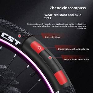 Vélo de montagne Lanling Lan Ling Lava Messenger en alliage d'aluminium pour adultes, étudiants et adolescents, 12 vitesses, freins à disque doubles, vélo de ville - Product Image 3