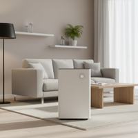 Nouveau déshumidificateur d'air portable commercial 20/30L avec écran LED, compresseur R290, vidange électrique, en plastique, pour usage domestique
