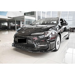 Pour Toyota LEVIN 2021 : Kit Carrosserie Complet (Lame de Pare-chocs Avant, Diffuseur, Protection de Pare-chocs) Noir Brillant – Pièce de Modification - Product Image 5