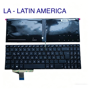 <span class=keywords><strong>Clavier</strong></span> rétroéclairé N580 IT/GK/HU/LA pour Asus VivoBook N580V N580VD N580VN N580GD, <span class=keywords><strong>clavier</strong></span> rétroéclairé italien, <span class=keywords><strong>grec</strong></span>, hongrois, latin - Product Image 4