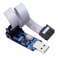 Programador USB ISP USB ASP AVR compatible con Win7 64 Skt500 para circuitos integrados ATMEGA8 ATMEGA128