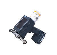 Imprimante jet d'encre portable industrielle à grands caractères pour le marquage des cartons et le codage des codes-barres