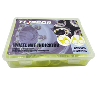 Indicateurs de boulons de roue 32MM, 65 pièces par kit, en POM, pour vérification des boulons de roue lâches de voiture, Free 32