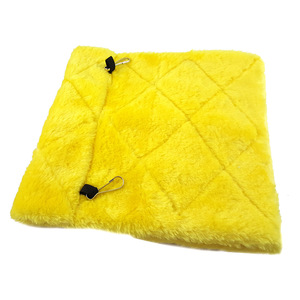 작은 애완 동물을위한 작은 벨벳 해먹 둥지 이동식 기능 따뜻한 면 삼각형 새 글라이더 허니 백 앵무새의 둥지 - Product Image 6