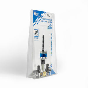 5x Snellere Carbide Gat Zaag Doorn Prieel Set Ingebouwde Prieel Integrale Piloot 3/8 Hex Schacht 14-152Mm Elektrische Boor - Product Image 3