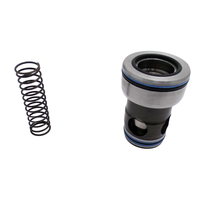 Válvula de cartucho hidráulica Rexroth LC16A LC25A de 2/2 vías, tipo Poppet, ISO 7368, NG16 NG25, 420 bar