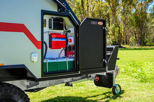 Ecocampor - Remolques Pequeños Plegables <span class=keywords><strong>para</strong></span> Campamento, Caravana <span class=keywords><strong>con</strong></span> Cocina y <span class=keywords><strong>Mesa</strong></span> Plegable en Venta - Product Image 5