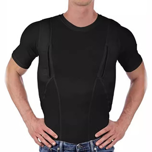 T-shirt Tattica Estiva 2025 da Uomo a Maniche Corte in Poliestere ad Asciugatura Rapida <span class=keywords><strong>e</strong></span> Traspirante - Product Image 5