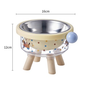 High-End Anti-Slip Pet Bowl - Stainless Steel <b>Cat</b> Dog <b>Feeder</b> Wholesale - Product Image 2
