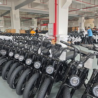 Vélo électrique en stock, prix usine Chine, pneus larges, nouveau modèle pas cher, vélo électrique de ville