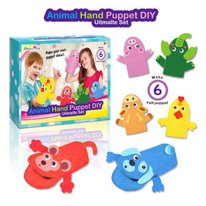 ที่กำหนดเองรู้สึกหุ่นมือทำชุดสำหรับเด็ก DIY ทำของเล่นหุ่นของคุณเองสำหรับเด็กหญิงและเด็กชาย - Product Image 5