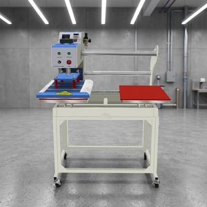 LINKO 2026 Macchina Termopressa Pneumatica Automatica a Doppia Stazione con Compressore d'Aria Integrato per Magliette - Modello di Punta - Product Image 1