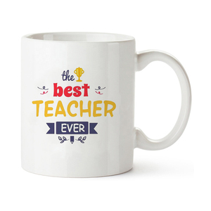 Tazas de café de cerámica blanca personalizadas, regalo de día y vacaciones para <span class=keywords><strong>maestro</strong></span>, con calcomanías de logotipo, 11oz - Product Image 4