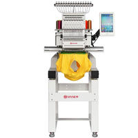 Machine à broder plate professionnelle informatisée à 15 aiguilles avec support multilingue, coupe automatique et positionnement facile