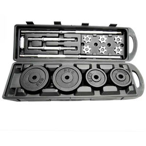 Ejercicio gimnasio deportes barra redonda <span class=keywords><strong>discos</strong></span> <span class=keywords><strong>kit</strong></span> mancuerna ajustable conjunto para la venta - Product Image 2