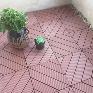 Piastrelle di plastica modulari multifunzionali in fibra di carbonio piastrelle per pavimenti con motivo in legno con certificato CE - Product Image 6