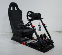 Ensemble de course - Cockpit de simulateur de course avec tous les accessoires pour Logitech G27 G29 G920 G923 SIMAGIC Thrustmaster et Fanatec