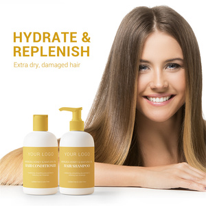 Shampooing pour la croissance des <span class=keywords><strong>cheveux</strong></span> naturels hydratant les <span class=keywords><strong>cheveux</strong></span> <span class=keywords><strong>bouclés</strong></span> au miel shampooing nettoyant en profondeur sans sulfate de marque privée - Product Image 4