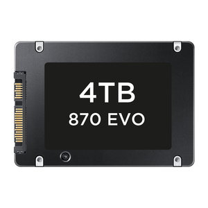 SSD interne 870 EVO <span class=keywords><strong>MZ</strong></span>-<span class=keywords><strong>77E4T0B</strong></span>/AM 4 To 2,5 pouces 7 mm SATA III 6 Gb/s jusqu'à 560 Mo/s en lecture, 530 Mo/s en écriture - Product Image 1