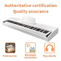 Hot Sell Musical Instruments 88 Weighted Keys Electronic Upright Piano Digital Keyboard Piano Portable 88 Keys Digital Piano