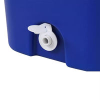 Glacière isotherme pratique avec bec verseur, isolation en mousse épaisse, pour les rassemblements en plein air, les voyages, le camping en voiture et le stockage de boissons