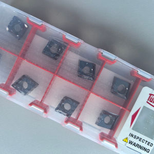 XOMU08T304-<b>PS</b> AH725 CNC Lathe Cutting Tools OEM Customizable Tungsten Carbide Inserts Cast Iron PVD CVD Coated External Turning - Product Image 4