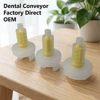 Tube de mélange jetable durable Ouwen, débit précis, 50 pièces, idéal pour la restauration dentaire et les soins bucco-dentaires esthétiques, convoyeur dentaire