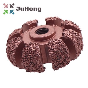 50x19mm râpe à face ronde avec adaptateur d'arbre grain grossier pneu doublure intérieure Tube polissage professionnel réparation de pneus outil abrasif - Product Image 4