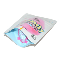 Impression numérique 3.5g Sacs en Mylar personnalisés avec logo Sac zip-lock anti-odeur pour l'emballage alimentaire