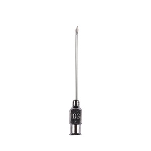 Aguja Hipodérmica CETTIA Luer Lock de Acero Inoxidable 16*1 para <span class=keywords><strong>Uso</strong></span> <span class=keywords><strong>Veterinario</strong></span>, Calibre 18 para Ganado - Product Image 1