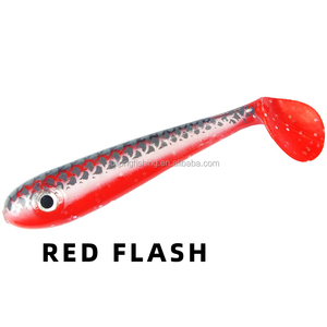 RTF 3.5 "9ซม. 7กรัมเหยื่อปลอมพลาสติกนิ่มแบบกลวงท้องสำหรับว่ายน้ำ - Product Image 5