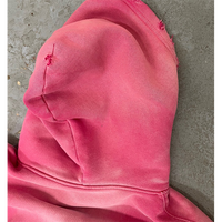Tissu Premium de Haute Qualité 500GSM, Coton French Terry, Fournisseur de Tissus en Polaire, Fabrication Personnalisée de Sweats à Capuche Zippés pour Hommes