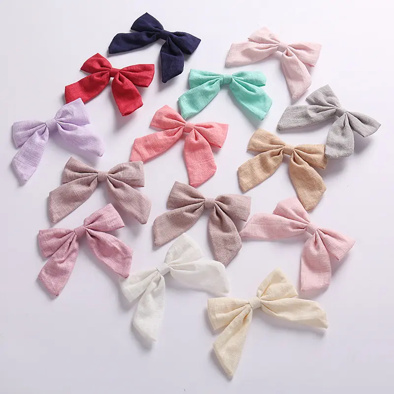 GENYA Girls Hair Bows Cute Princess Hair Clips Hair Bow Elastics for Baby Girls Party Pretty Baby Hairpins