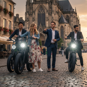 Bicicleta Eléctrica Fat Tire Germany Warehouse V8 E 250w con Frenos Hidráulicos, Bicicleta de Montaña R002 con Certificaciones de Rendimiento Ad R002 Featu - Product Image 2