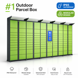 Buzón Inteligente para Paquetes al Aire Libre, Solución Perfecta para Entrega del Último Kilómetro en Apartamentos y Comunidades, Casillero Express Impermeable Ecológico - Product Image 2