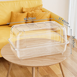 Gabbia per Criceti 60, Villa di Lusso per Orsi Dorati, Ampio Spazio, Materiale PET, Facile da Pulire, Design Rimovibile, Stile Moderno per Animali Domestici da Interno - Product Image 6