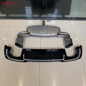 Diffuseur RS3 avec <span class=keywords><strong>berline</strong></span> à hayon d'échappement édition ordinaire pour <span class=keywords><strong>Audi</strong></span> <span class=keywords><strong>A3</strong></span> S3 pare-chocs arrière <span class=keywords><strong>prix</strong></span> usine de haute qualité <span class=keywords><strong>2017</strong></span> 2018 2019 - Product Image 2