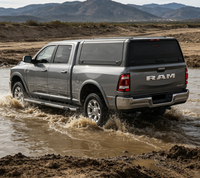Auvent et couvre-caisse en alliage d'aluminium imperméable pour Navara NP300 avec hayon verrouillable