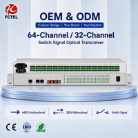 Convertisseur Ethernet 128 canaux à contacts secs Modbus TCP SNMP géré par Web DI DO via LAN WAN SFP